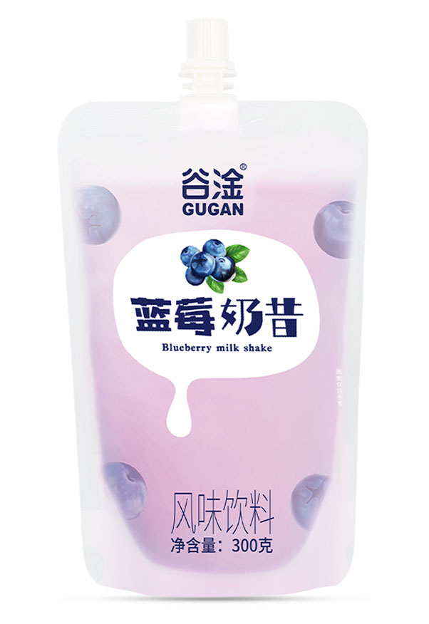 藍莓奶昔